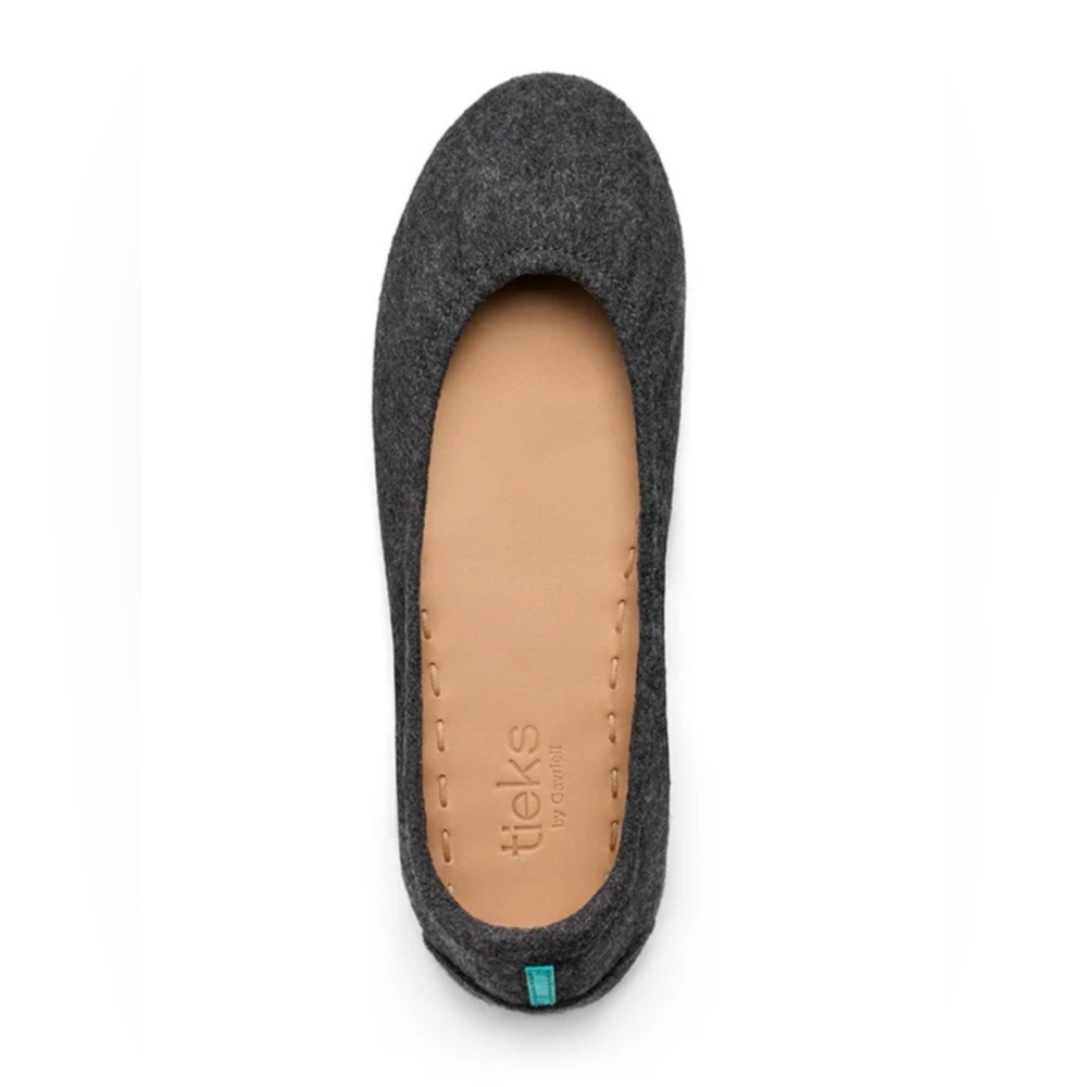Tieks Charcoal Gray Women's Flats - Picture 3 of 13